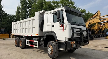 HOWO 6x4 Dump Truck — representative equipment photography