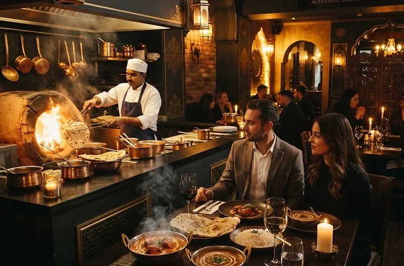 Jaggi's Indian dining ambiance