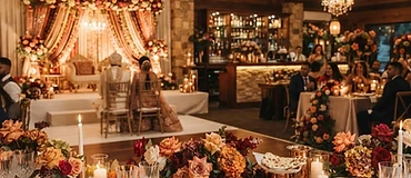 Elegant outdoor setting at the Jaggi's Regal Garden wedding venue in Annangrove