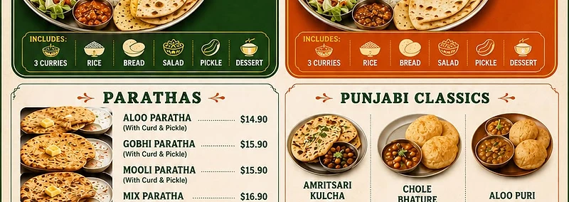 Jaggi's Special Brunch Menu
