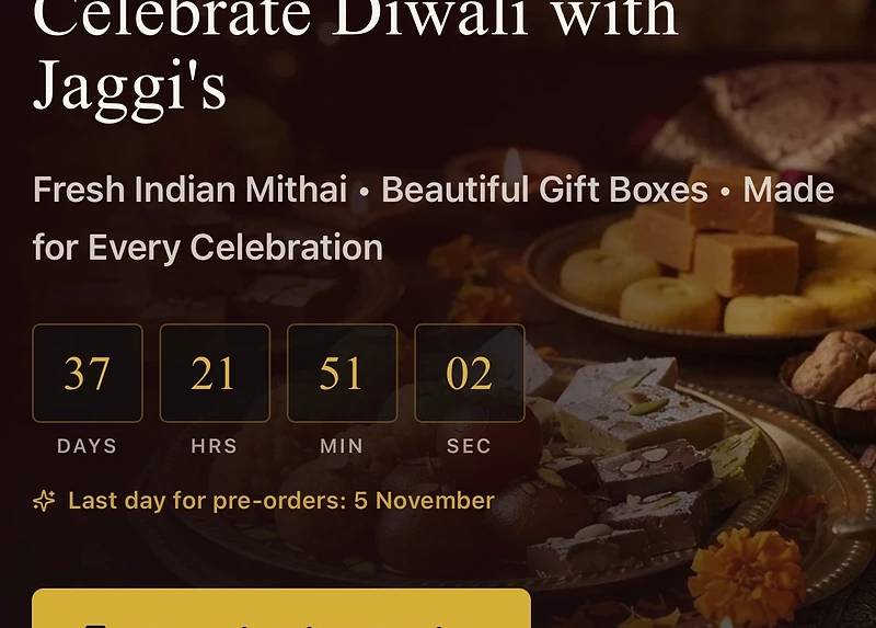 Diwali sweets by Jaggi's