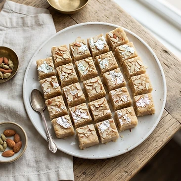 Almond Burfi