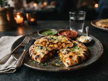 Kulcha - Onion / Potato / Paneer