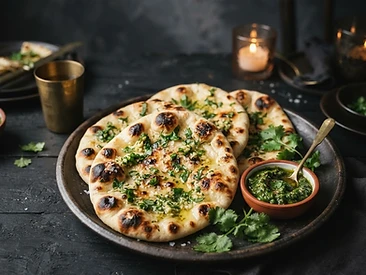 Mixed Herbs / Garlic Naan