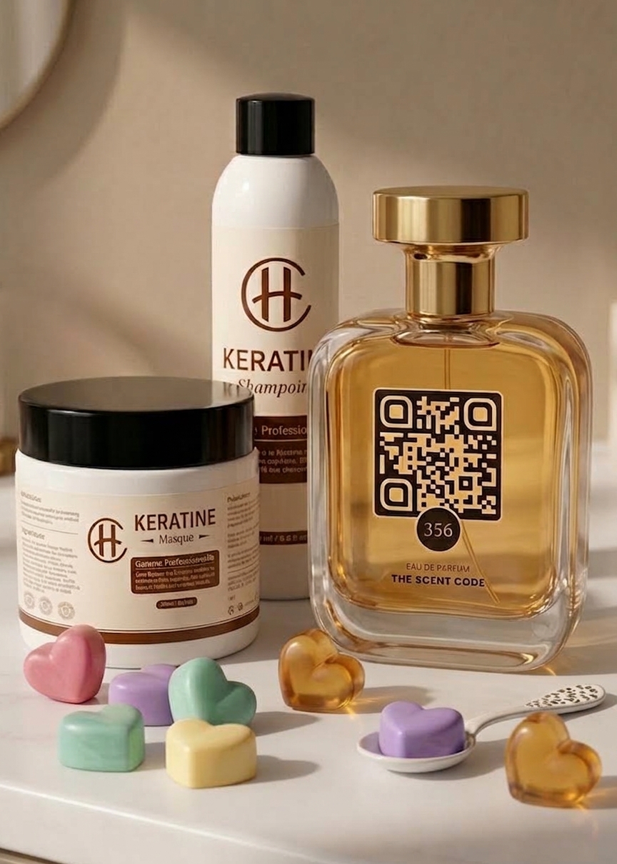 The Scent Code — Parfum, Shampoo, Masque, Fondant