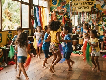 Oficina de artes — expressão e movimento