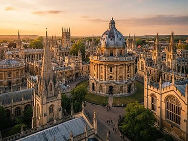 Oxford city skyline