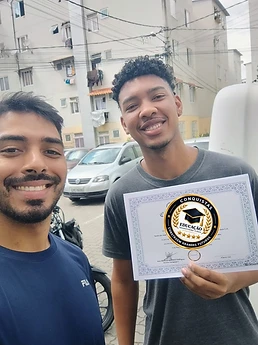 Aluno que concluiu os estudos 17