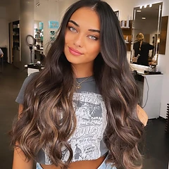 Client at LNI Hairdesign