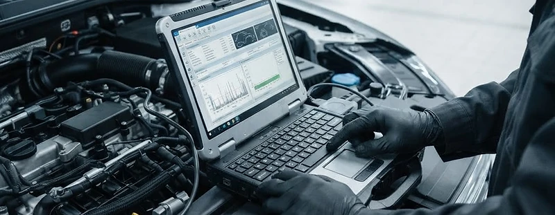 BMS Garage diagnostic bay