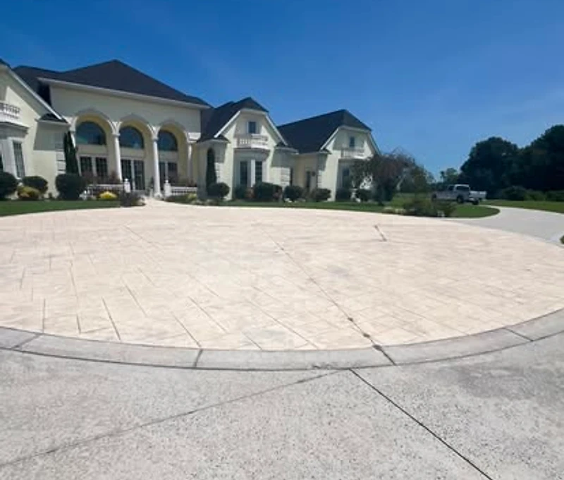 Freshly cleaned exterior property
