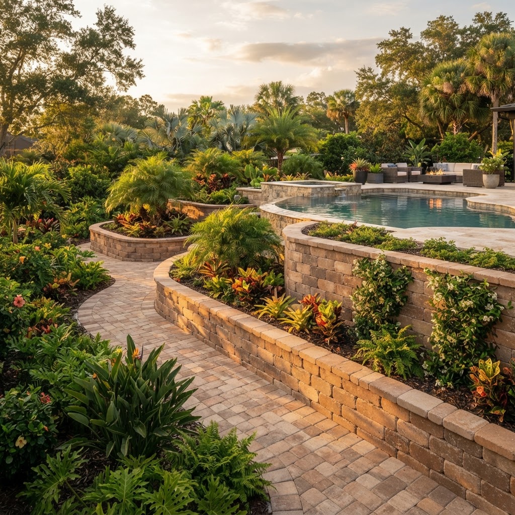 Retaining Wall Installation