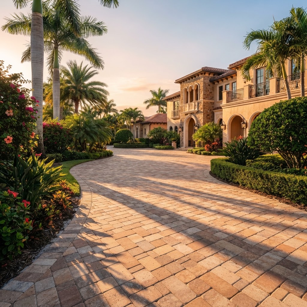 Premium Paver Driveway