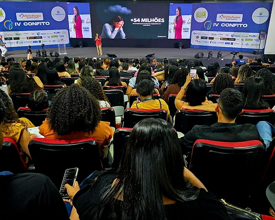 Auditório do congresso — edição anterior