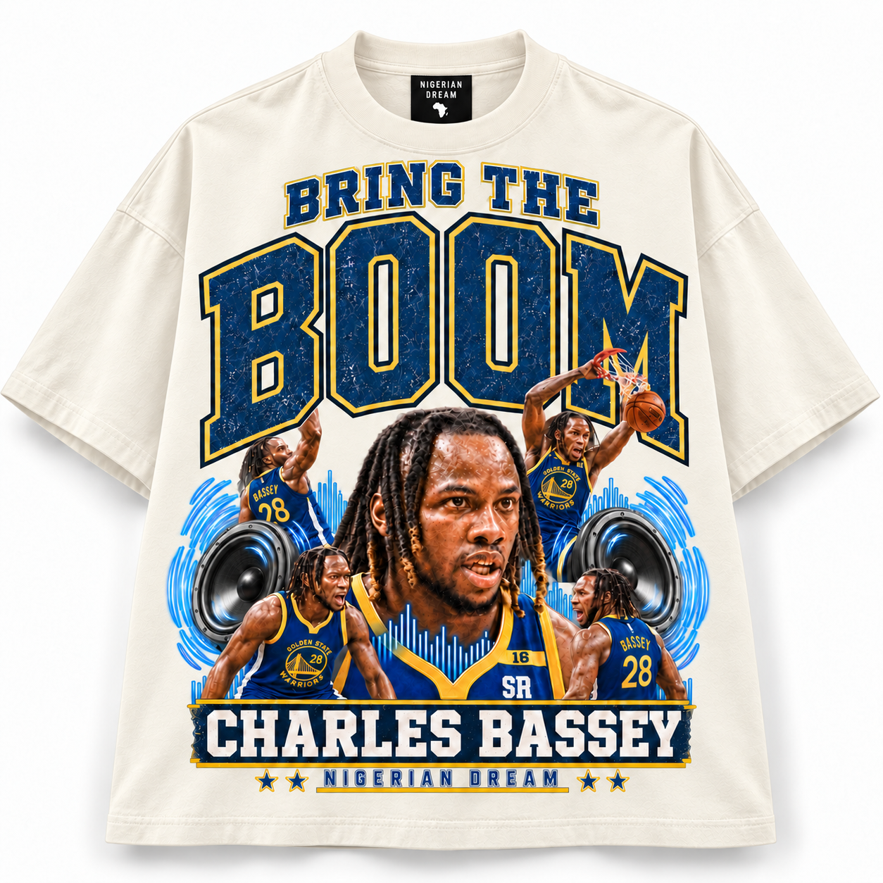 Bring The Boom T-Shirt — Cream