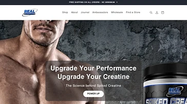 Real Formulas homepage before the redesign