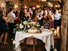 The Easy Booth Indy Audio Guest Book with a vintage handset on a stand at a reception