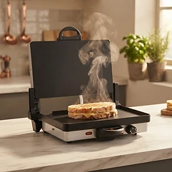 Der KOCHMASTER Chromax Kontaktgrill PA 10105