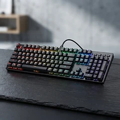 T-WOLF T20 – RAINBOW BACKLIT GAMING KEYBOARD