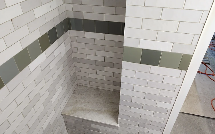 Custom Shower — luxury shower tile installation by Lotto Custom Tile