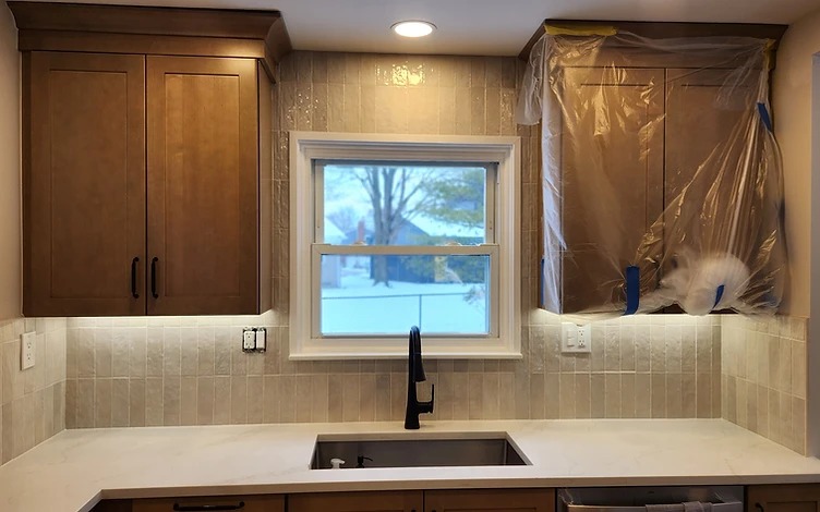 Kitchen Backsplash — luxury kitchen tile installation by Lotto Custom Tile