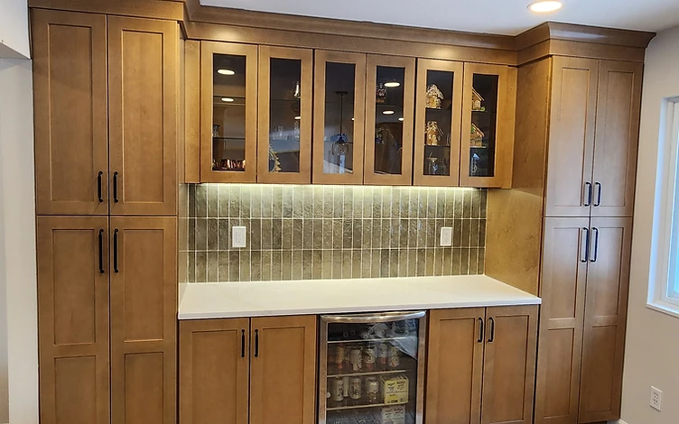 Accent Backsplash — luxury kitchen tile installation by Lotto Custom Tile