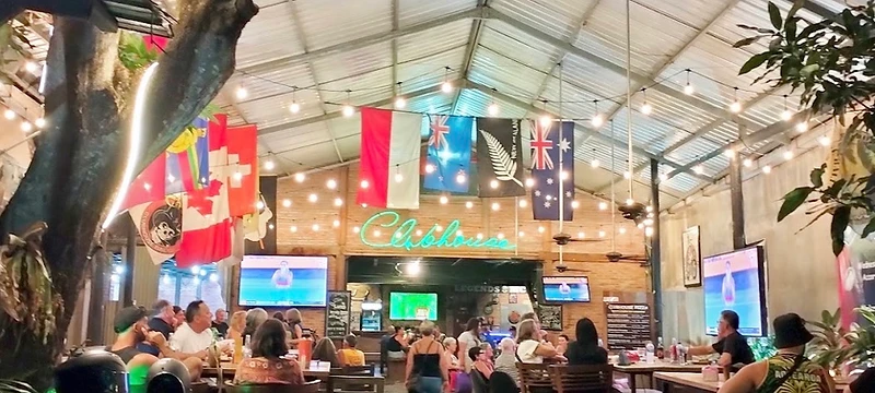 Clubhouse Steak Grill & Sports Bar in Sanur