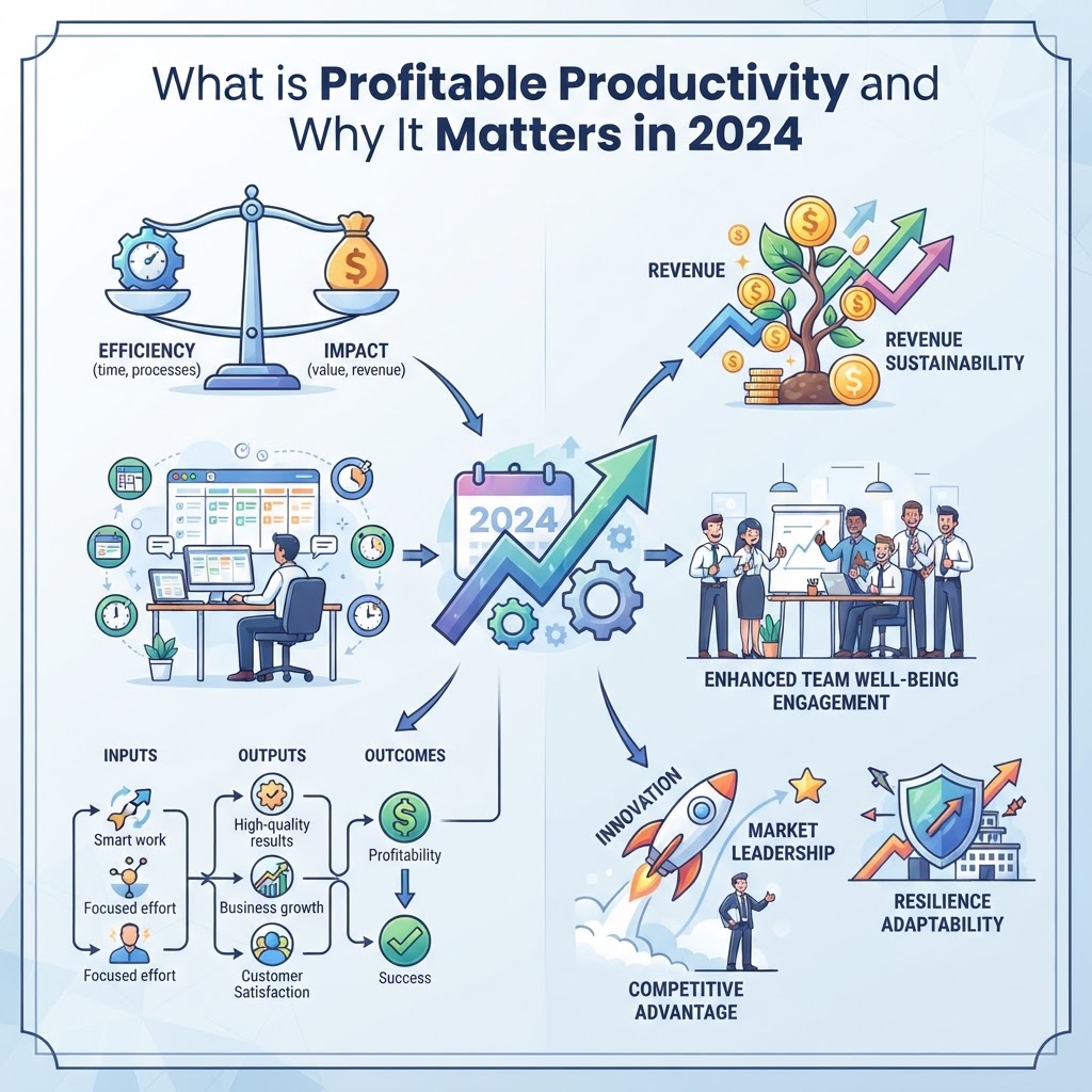 What is Profitable Productivity and Why It Matters in 2024 - detailed illustration