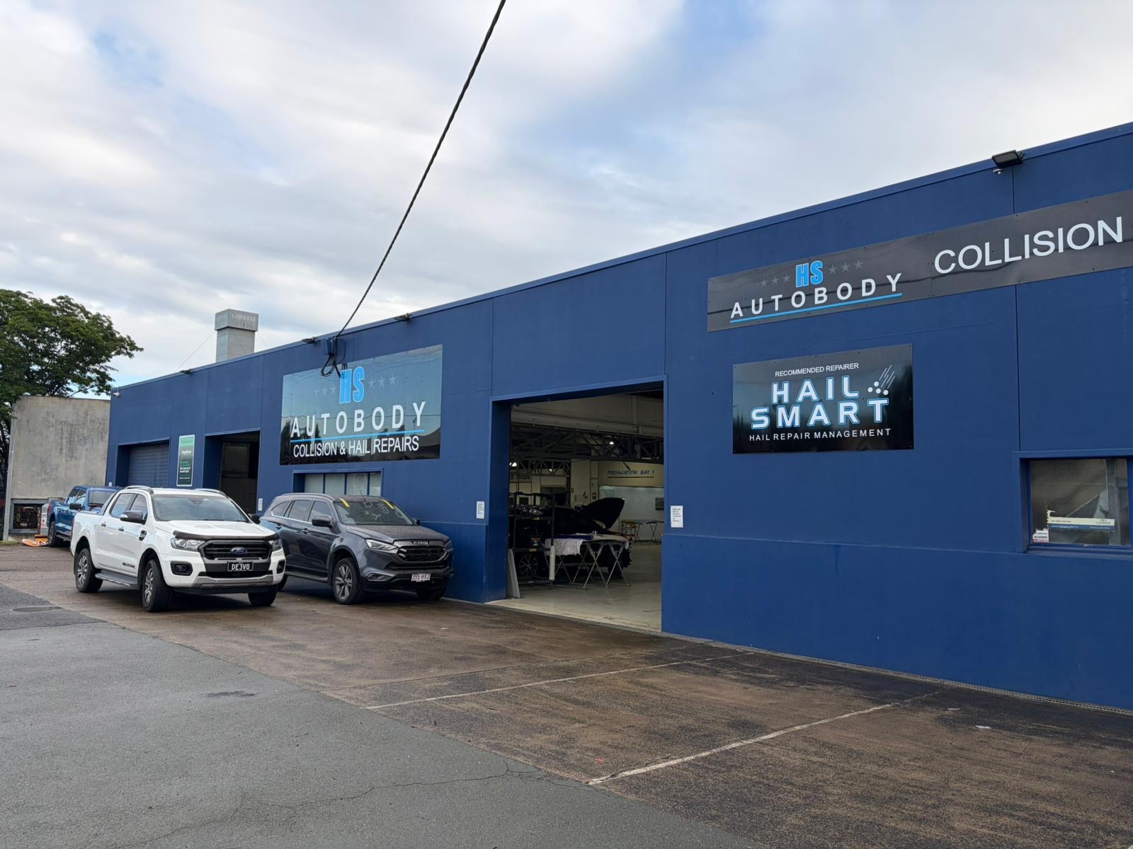 HS Autobody workshop