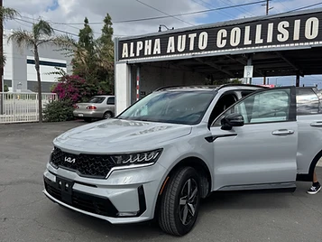 Kia Sorento · Front End after repair