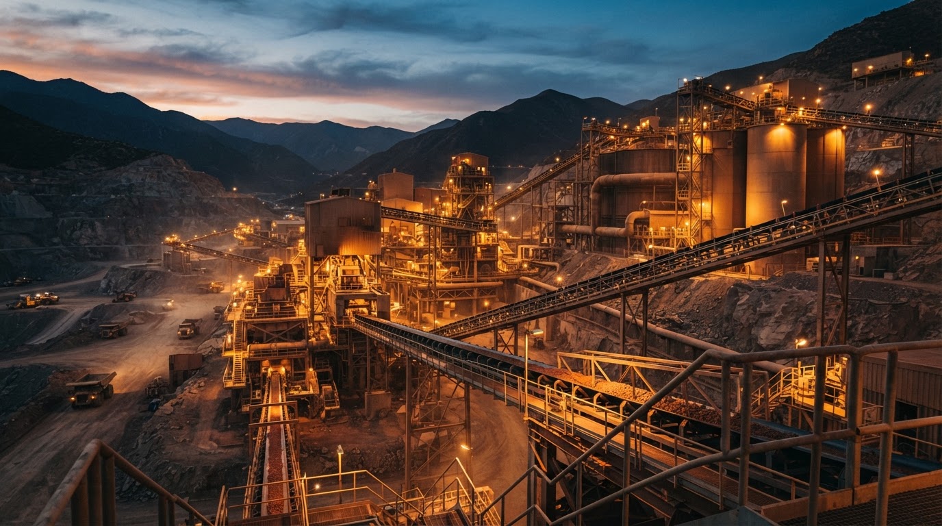 Mineral processing infrastructure