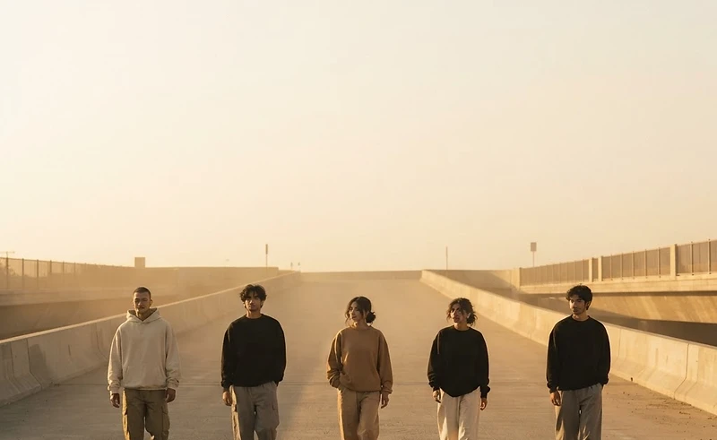 VORNÈ 24 editorial campaign — modern unisex streetwear from Pakistan