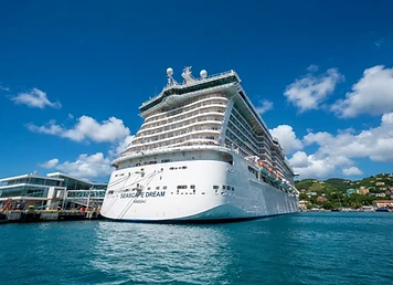 Cruise Lines provisioning — marine imagery