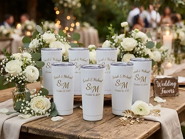 Wedding Souvenir Tumblers
