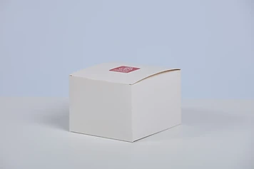 White lidded box