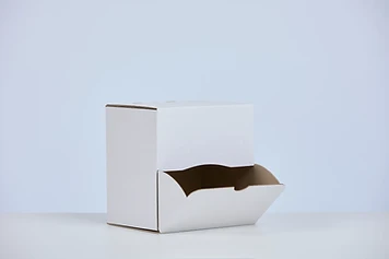 Front-opening carton