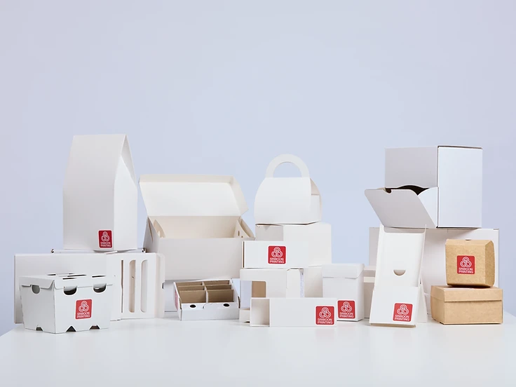 Branded Sriboon paper packaging samples