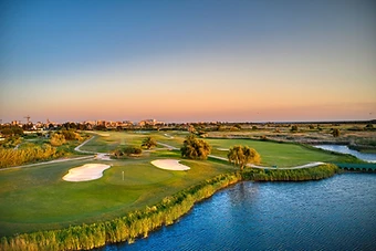 Fairway mit Bunkern