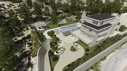 Aerial Vision I supplied architectural concept