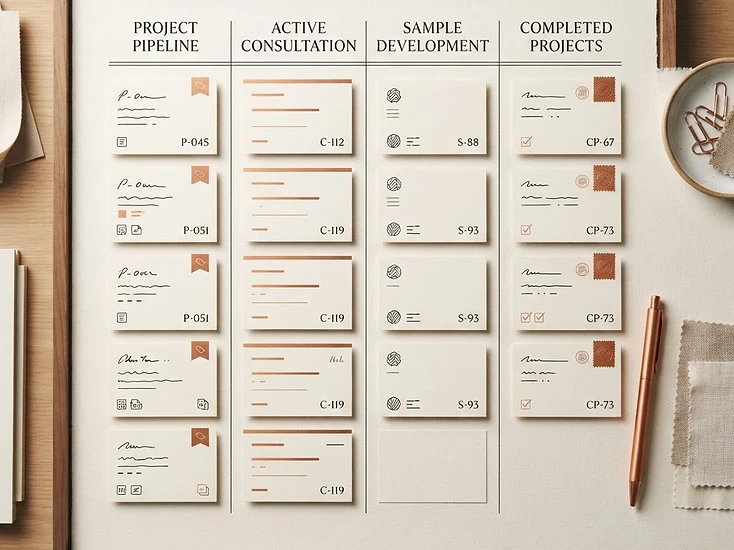 Kanban Operativo - area riservata cliente
