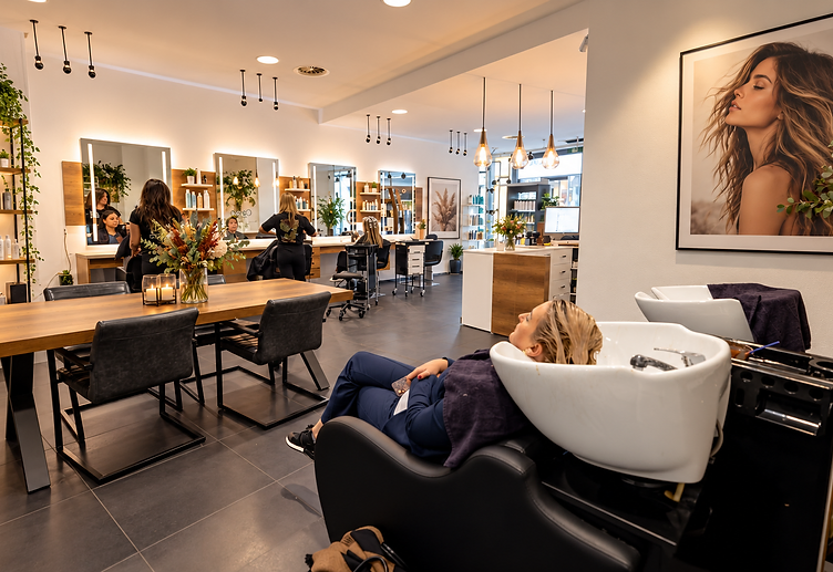 LNI Hairdesign salon interior, Heerlen
