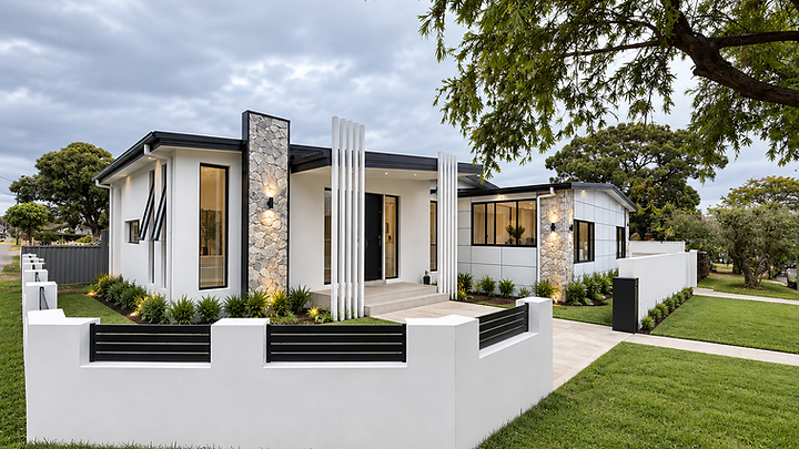 South Wentworthville home before and after rebuild — after