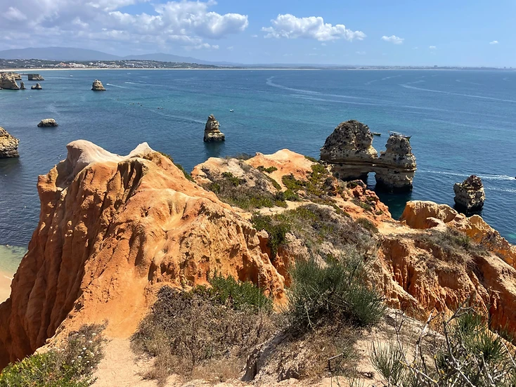Ponta da Piedade coastline near Lagos, Algarve