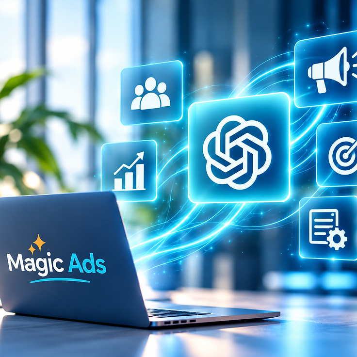 A Magic Ads szolgáltatás vizuálisa