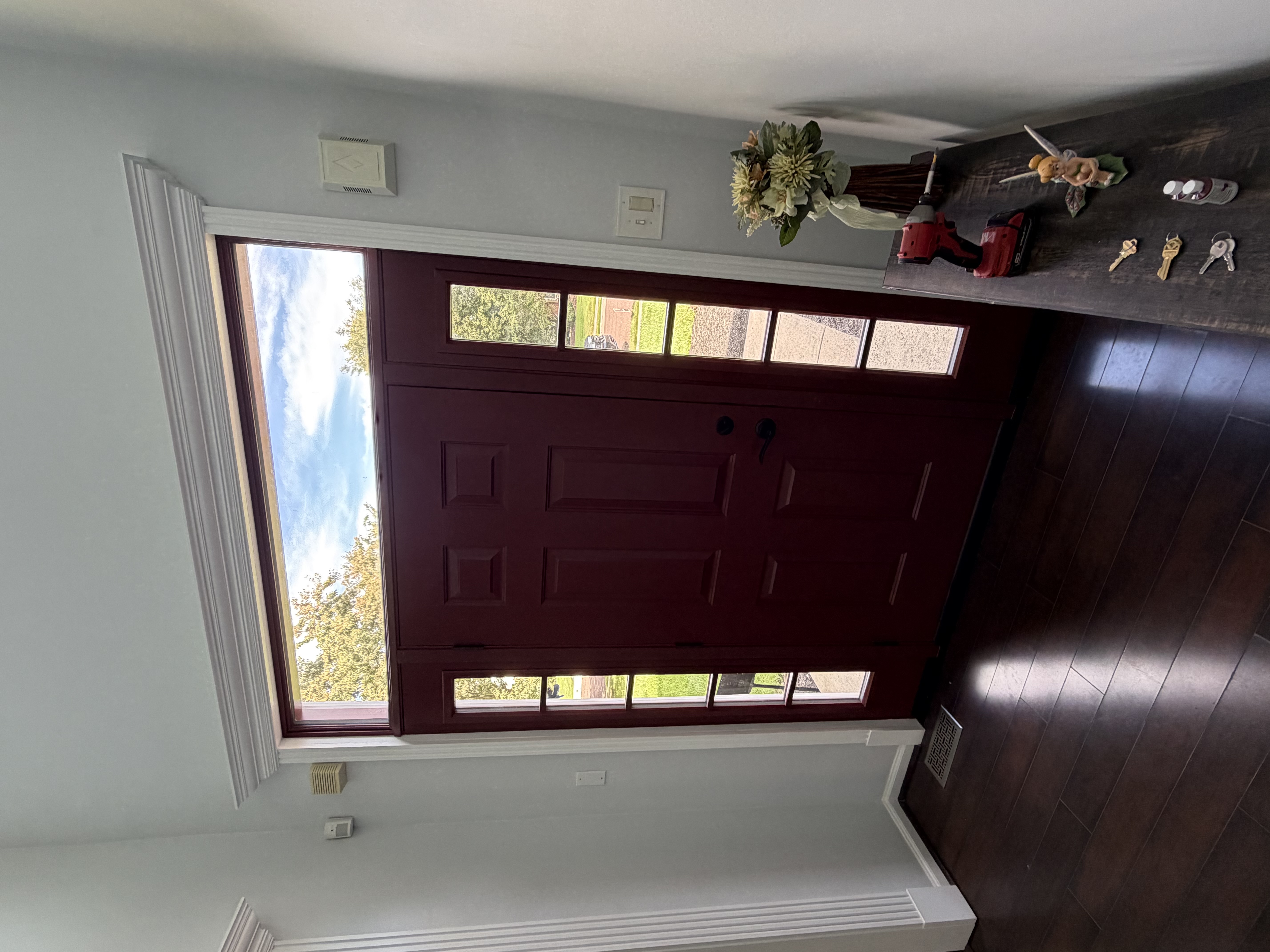 Front door - interior