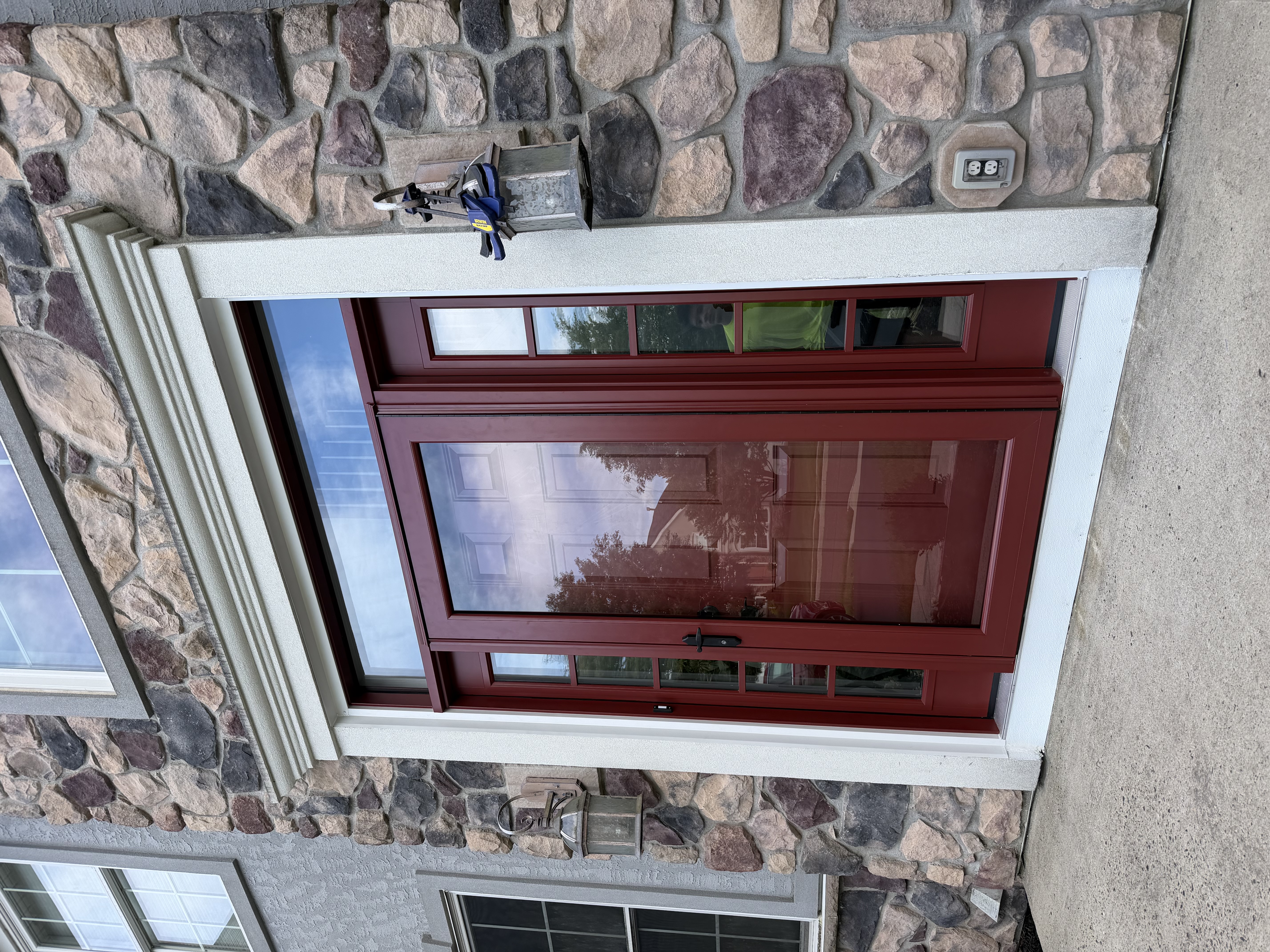 Front door assembly - exterior