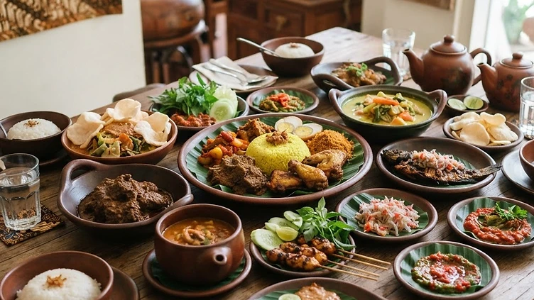 Berbagai macam makanan tradisional Indonesia