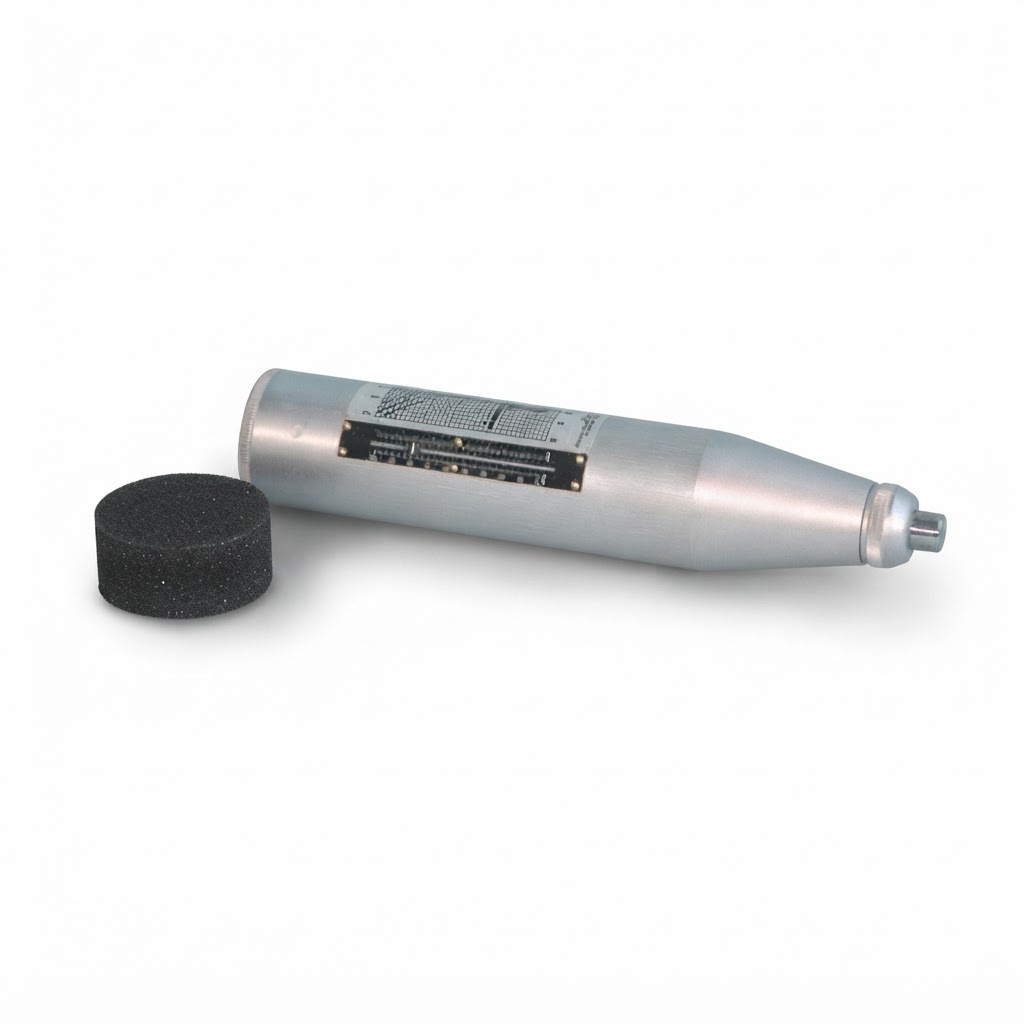 Schmidt rebound hammer for concrete surface hardness testing