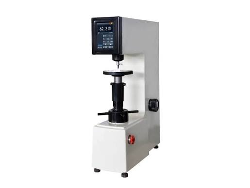 Bench Rockwell hardness tester with digital display