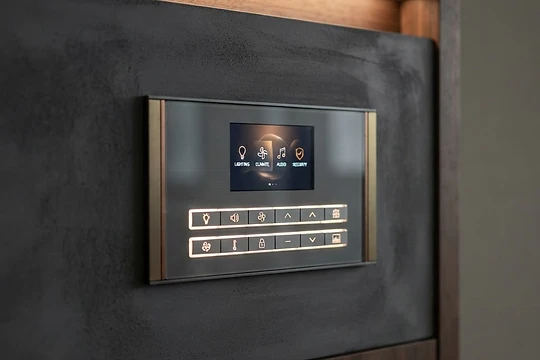 Panel de control de domótica